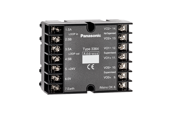 2 voltage outputs unit