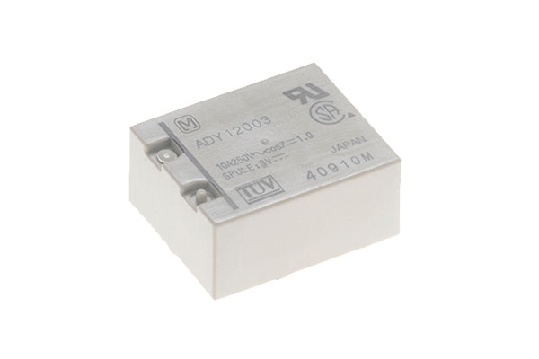 DY polarized relay: 1 Form A 10A, 1 Form A 1 Form B 8A