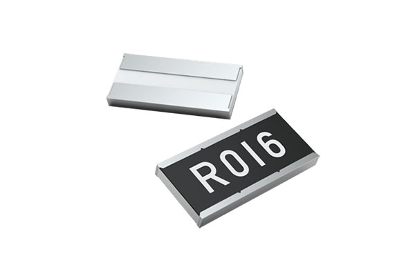 Low TCR high power current sensing resistors, wide terminal type