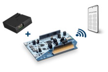 Three chapters, step-by-step: Transmitting sensor data via PAN1781 BLE module (1/3)