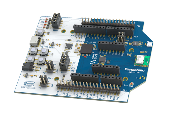 New B511-1C Evaluation Board from Panasonic Industry available now for rapid testing and prototyping
