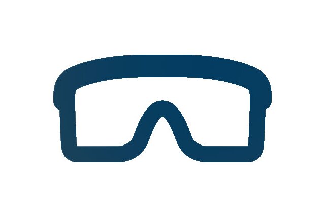 Fume extraction, touch panel & protective googles